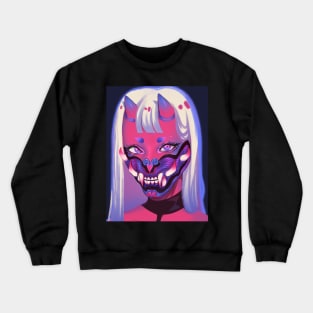 Pink Oni Crewneck Sweatshirt